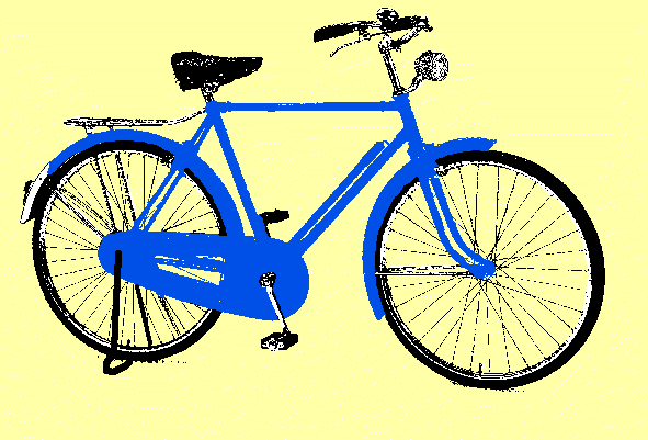 Herrenrad, metallic-blau, Radgröße: 26 Zoll